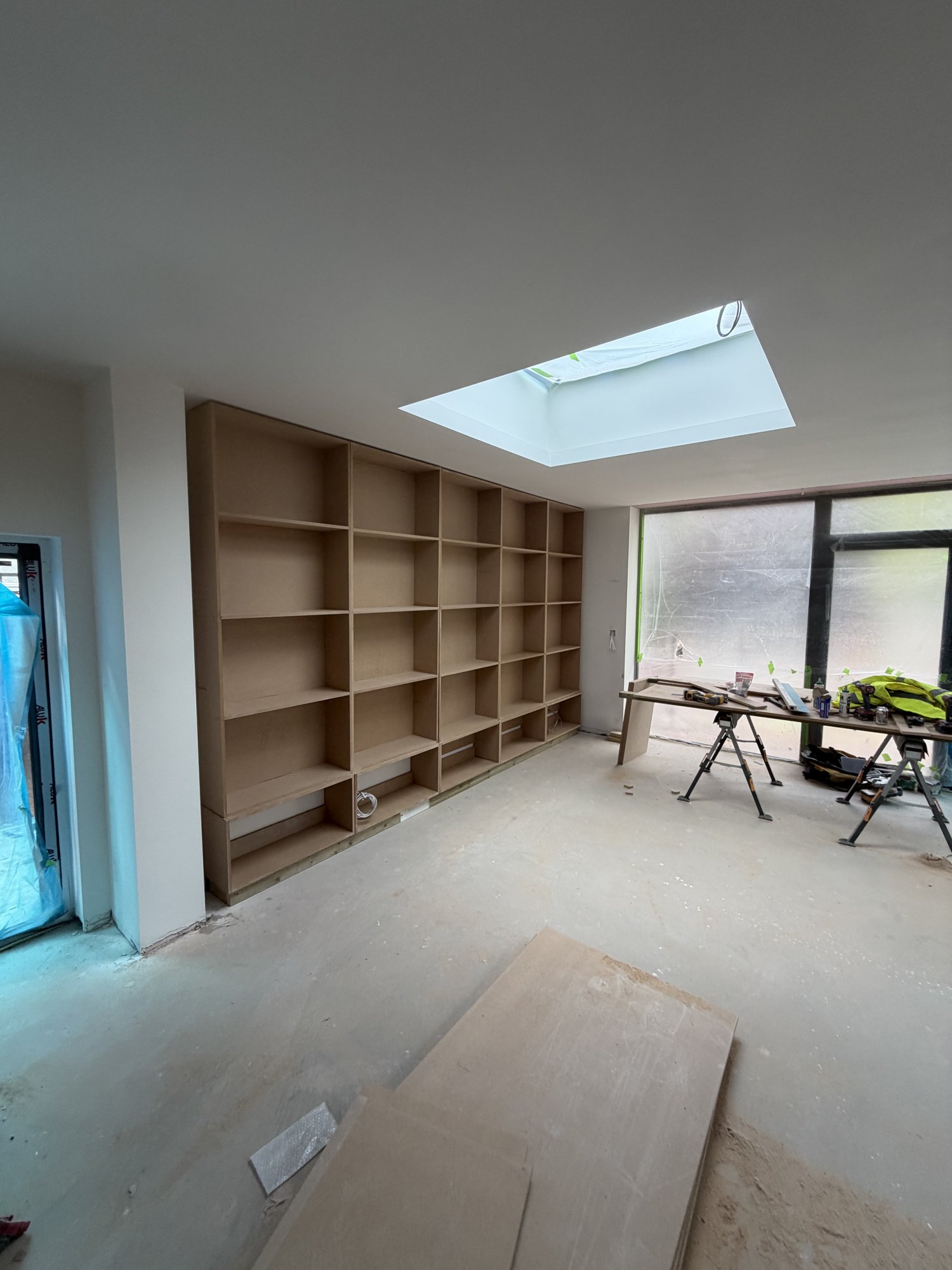 Bespoke wardrobe installation